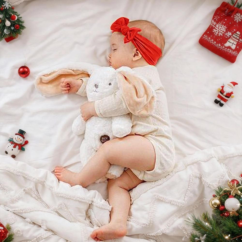 Jesries one-size headbands grow with baby from newborn to toddler with secure fit