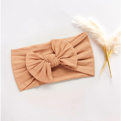 Jesries soft nylon headbands offer gentle comfort for delicate babies.
