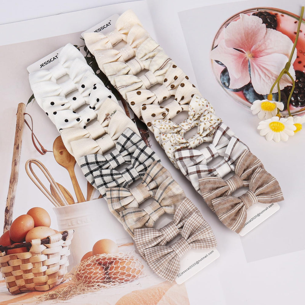 JESSCAT baby hair ties bows kids fashion ready for everyday wear.