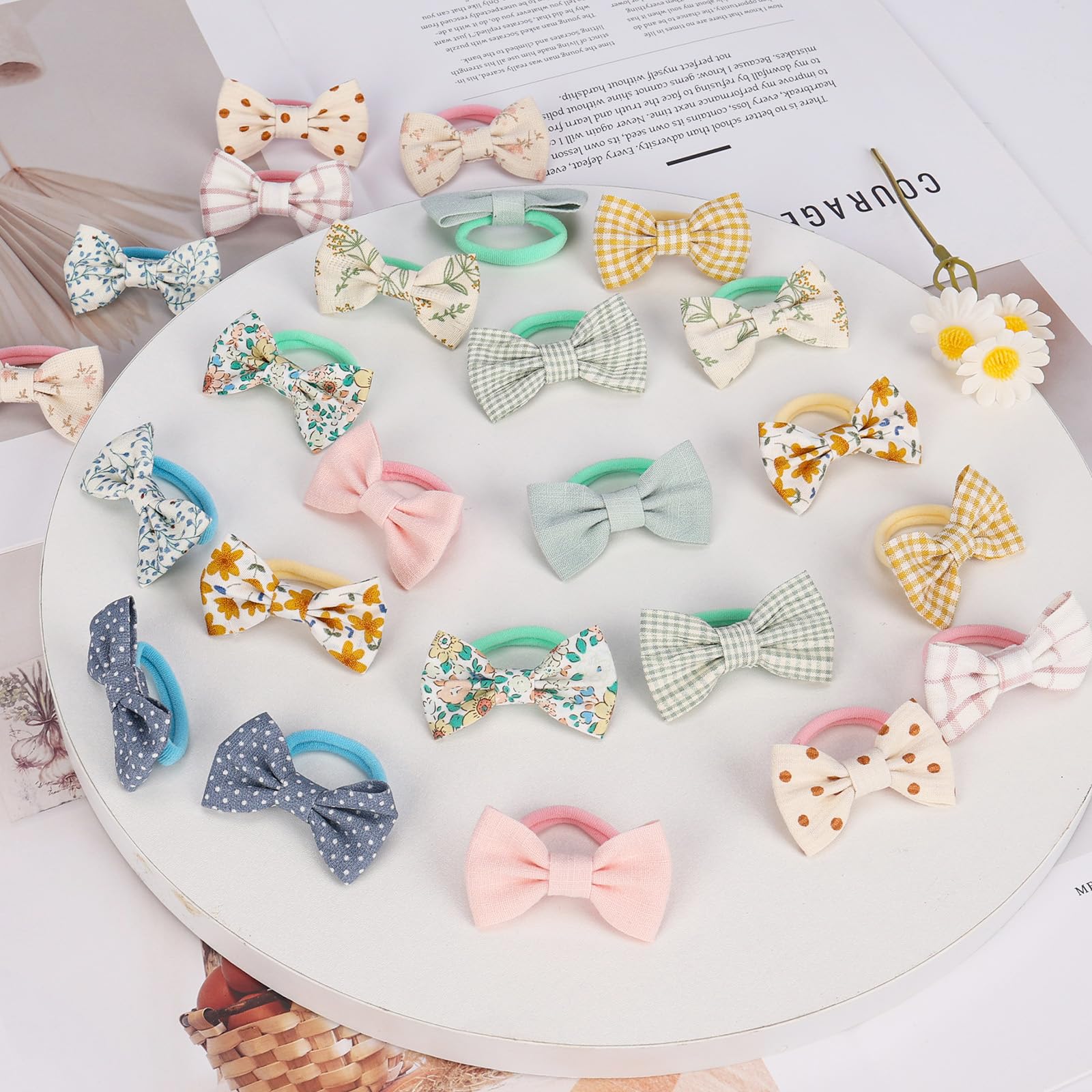 JESSCAT hair ties ideal for ponytails and playful styles