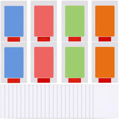 Jetec 8-set inkless baby footprint kit inkpads showcase colorful pads for safe keepsakes.