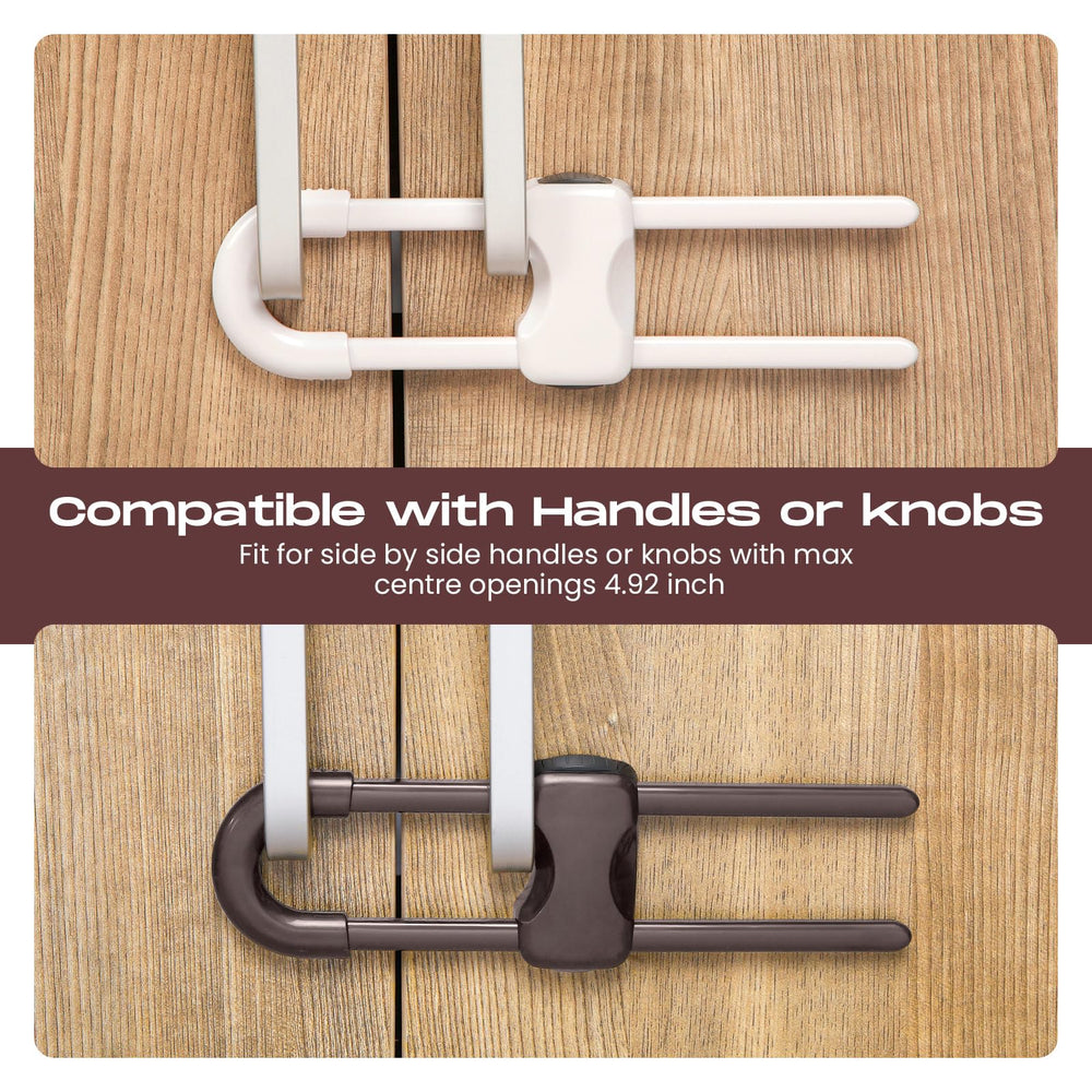 Jetec cabinet locks made from durable ABS material for longevity