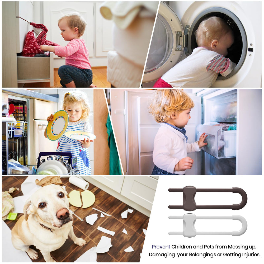 Jetec cabinet locks in kitchen storage prevent access to contents