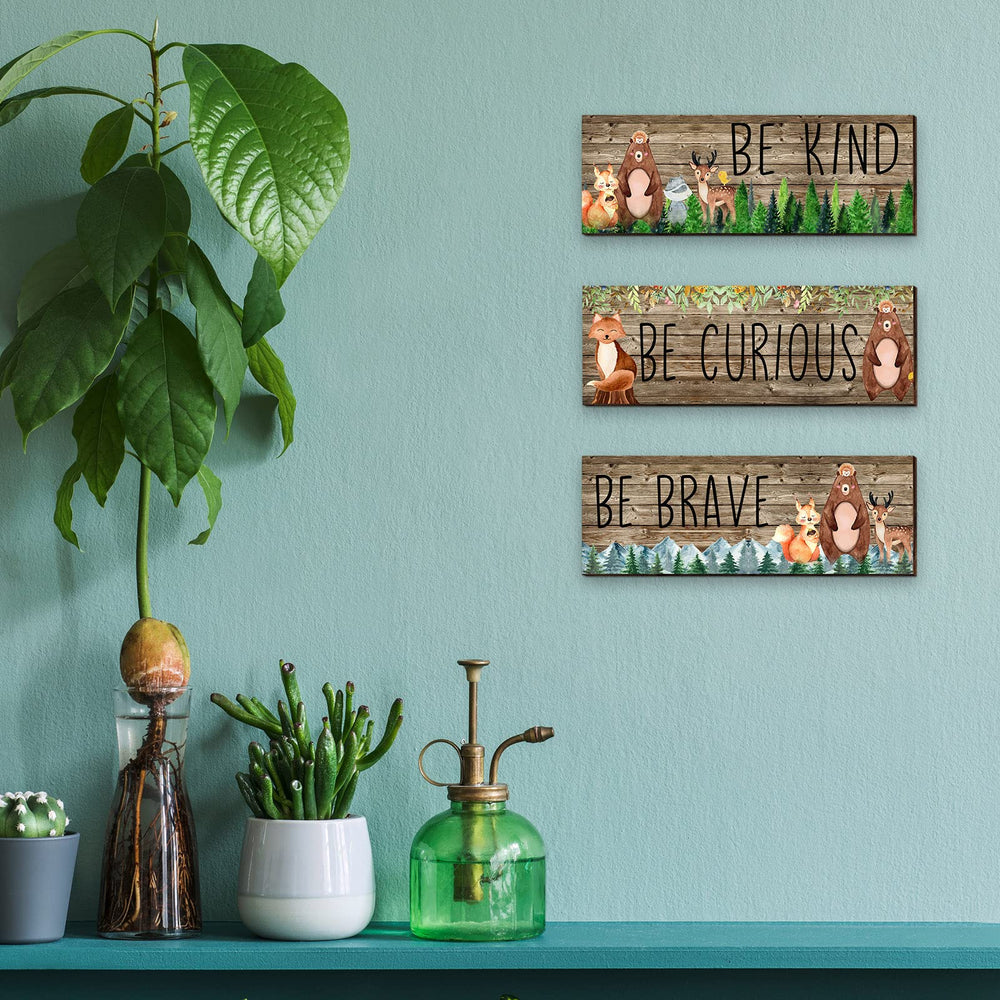 Jetec 11x4 inch decor fits small walls and shelves