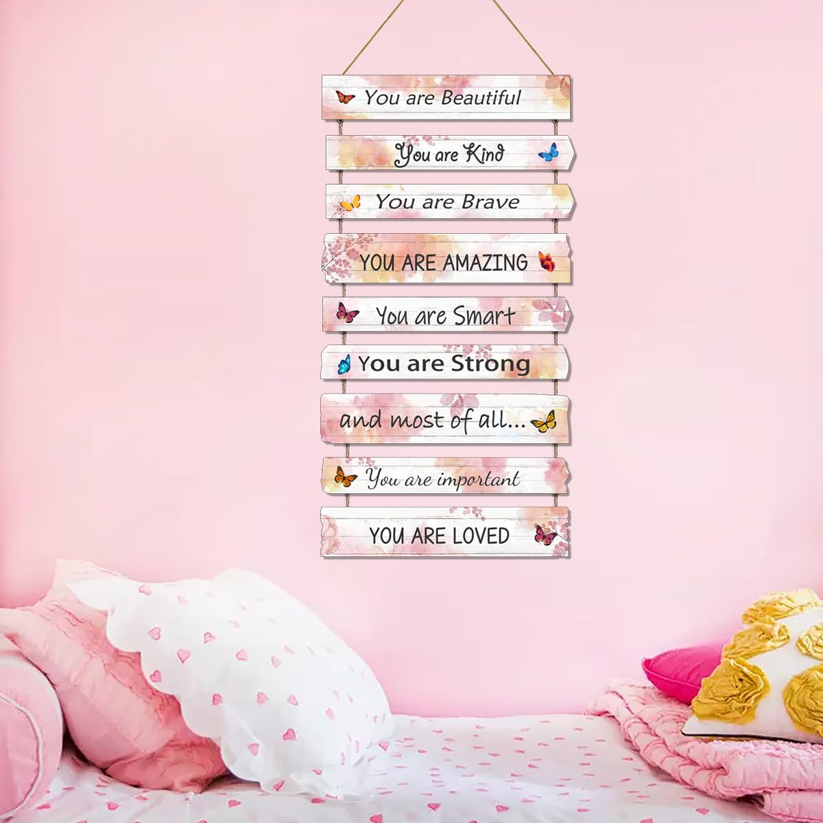 JEVUVU dorm classroom wall plaque collection versatile study room accents.