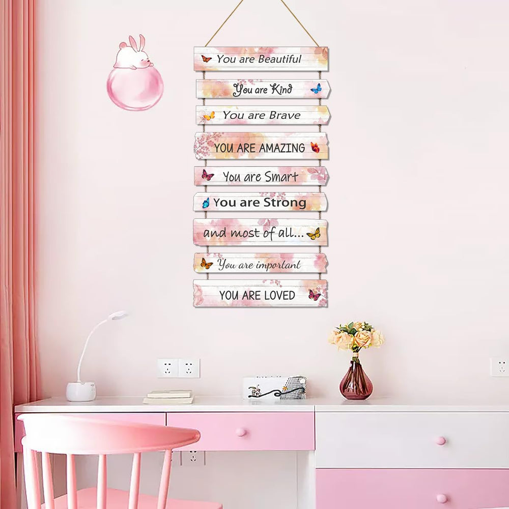 JEVUVU teen girls bedroom wall art inspires without pressure.