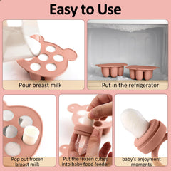 JEXFUN baby food feeder with interchangeable pouches