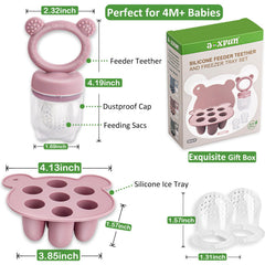 JEXFUN mini freezer nibble tray ready for batch prep of purees and breast milk