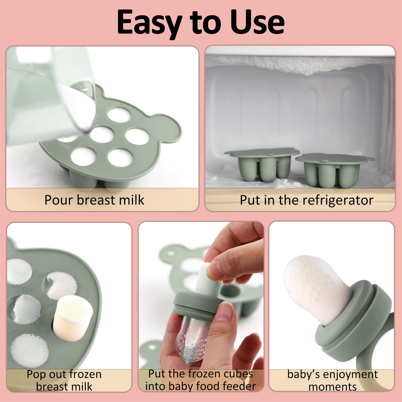 JEXFUN replacement pouches provide hygienic, reusable snack options for varied meals.
