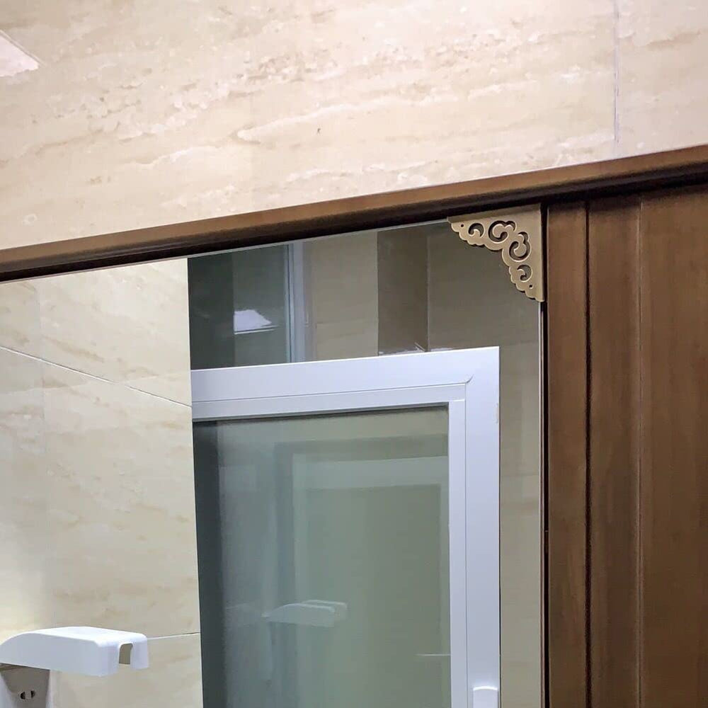 JfwuHap wooden-box protection with classic antique bronze aesthetic