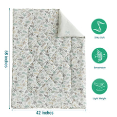 JHCHMX leaves-pattern toddler pillowcase soft bedtime routine