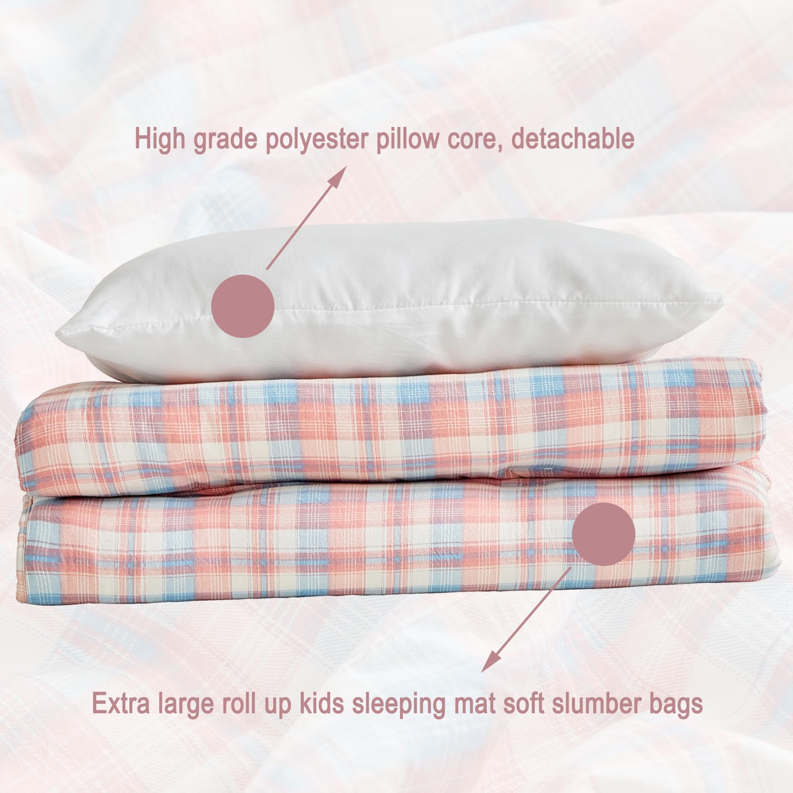 JHCHMX Nap Mat 53x21 inches, roomy for toddlers