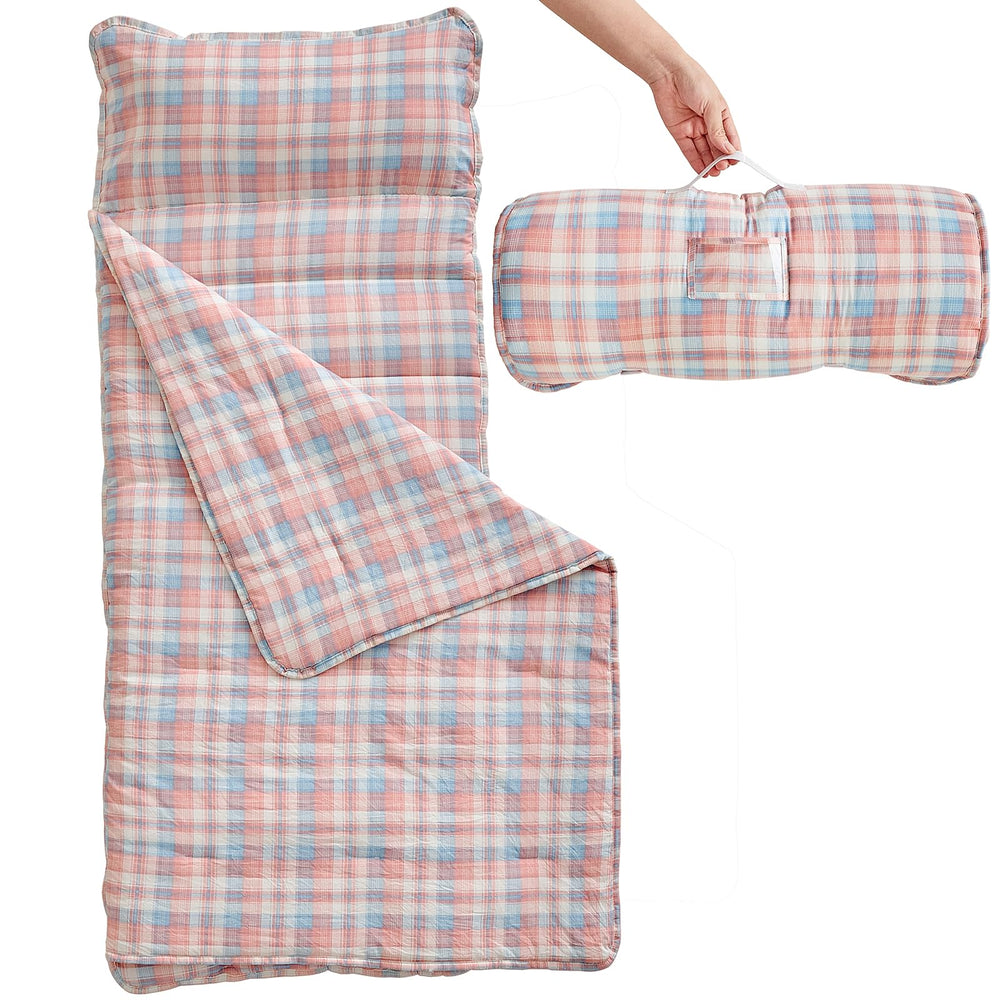 JHCHMX Toddler Nap Mat Rollup Design for easy daycare transport and storage