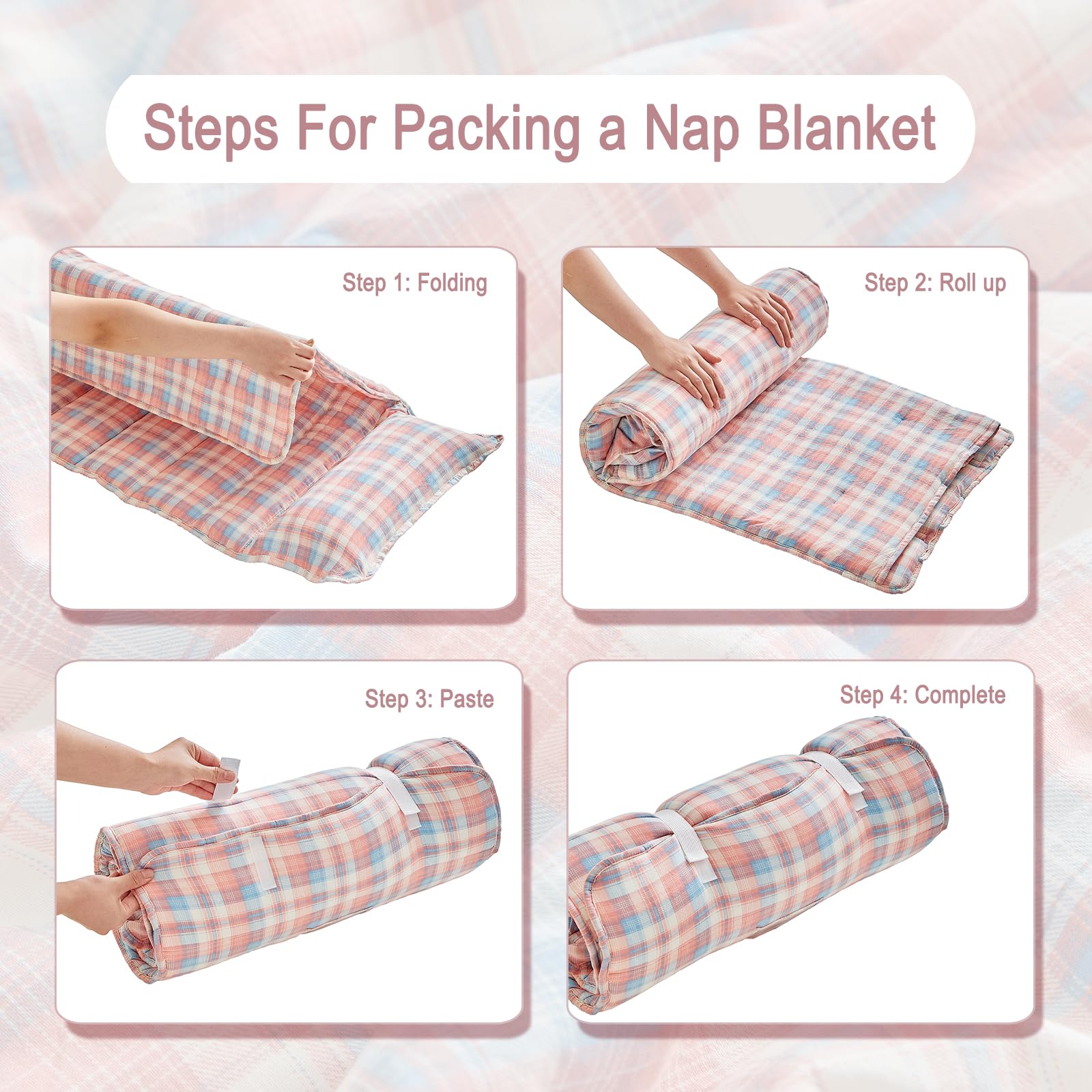 JHCHMX Nap Mat Side View, thicker padding for comfort