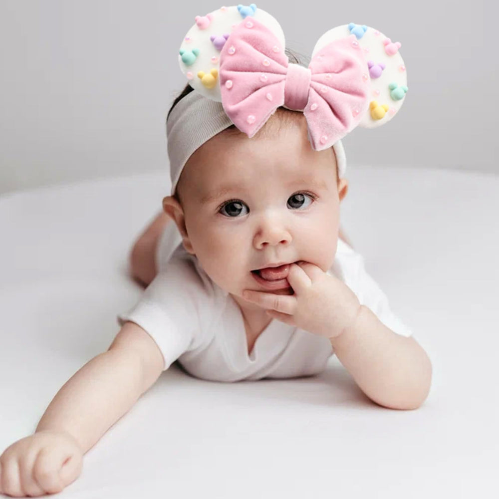 JIAHANG mermaids style velvet headwrap for playful outfits