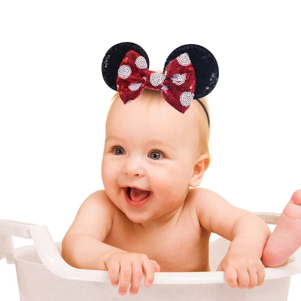 JIAHANG polka-dot bow detail enhances cute baby styling.