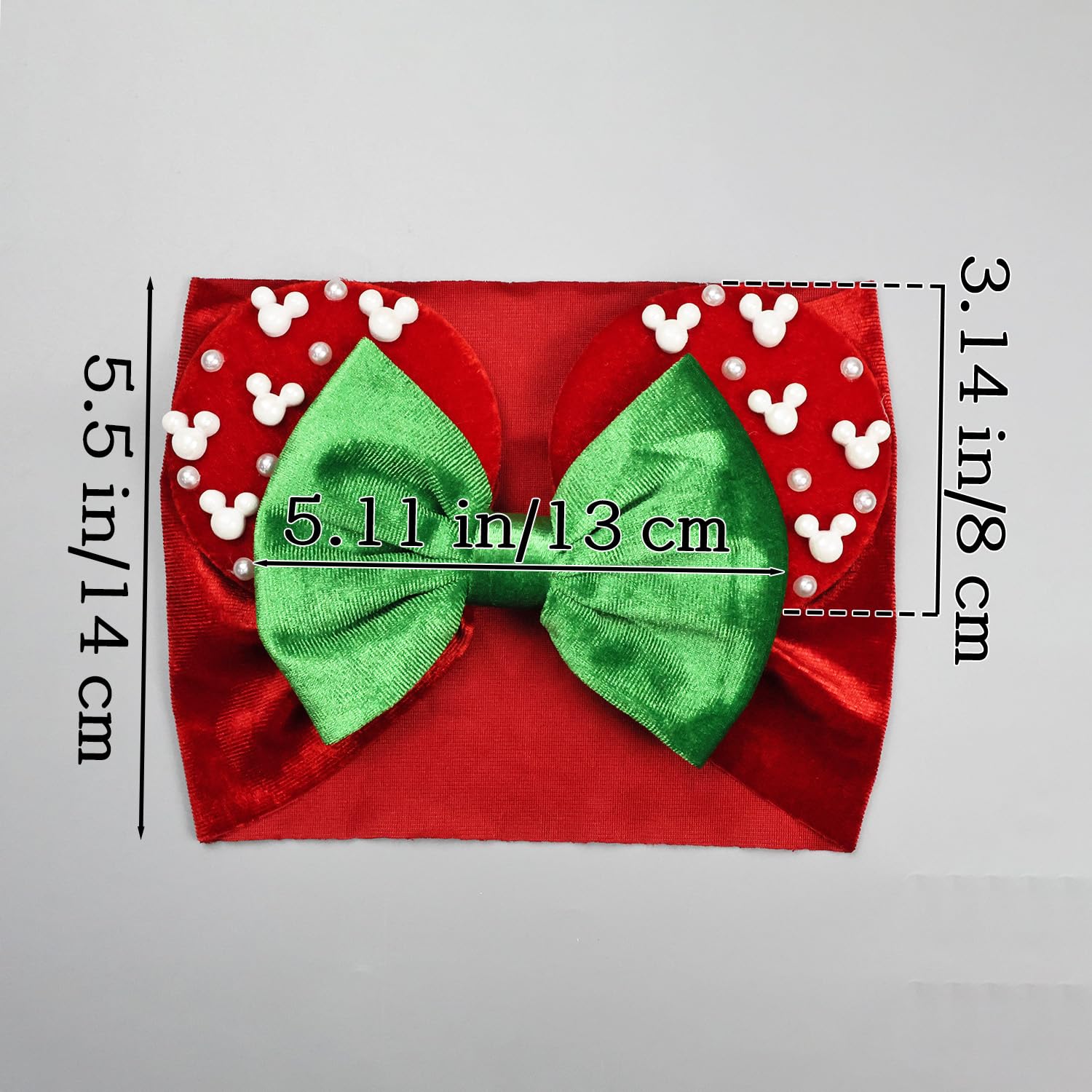 JIAHANG soft velour headband with elastic for comfortable wear