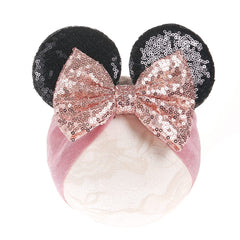 JIAHANG wide velvet hairband for comfortable all-day wear on little ones.