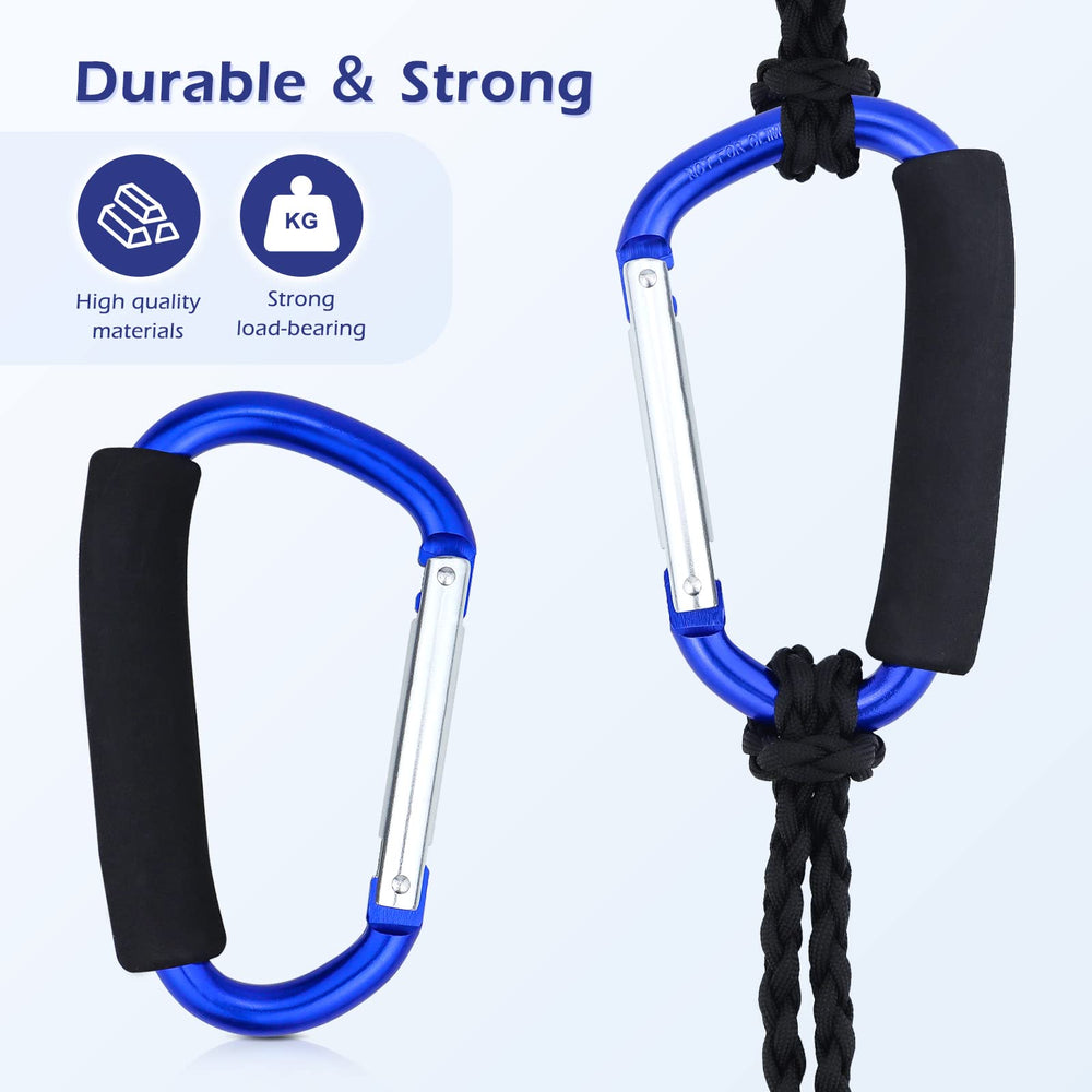 JIALEEY pack-of-2-hooks-blue shows versatile carrier options for strollers and carriers