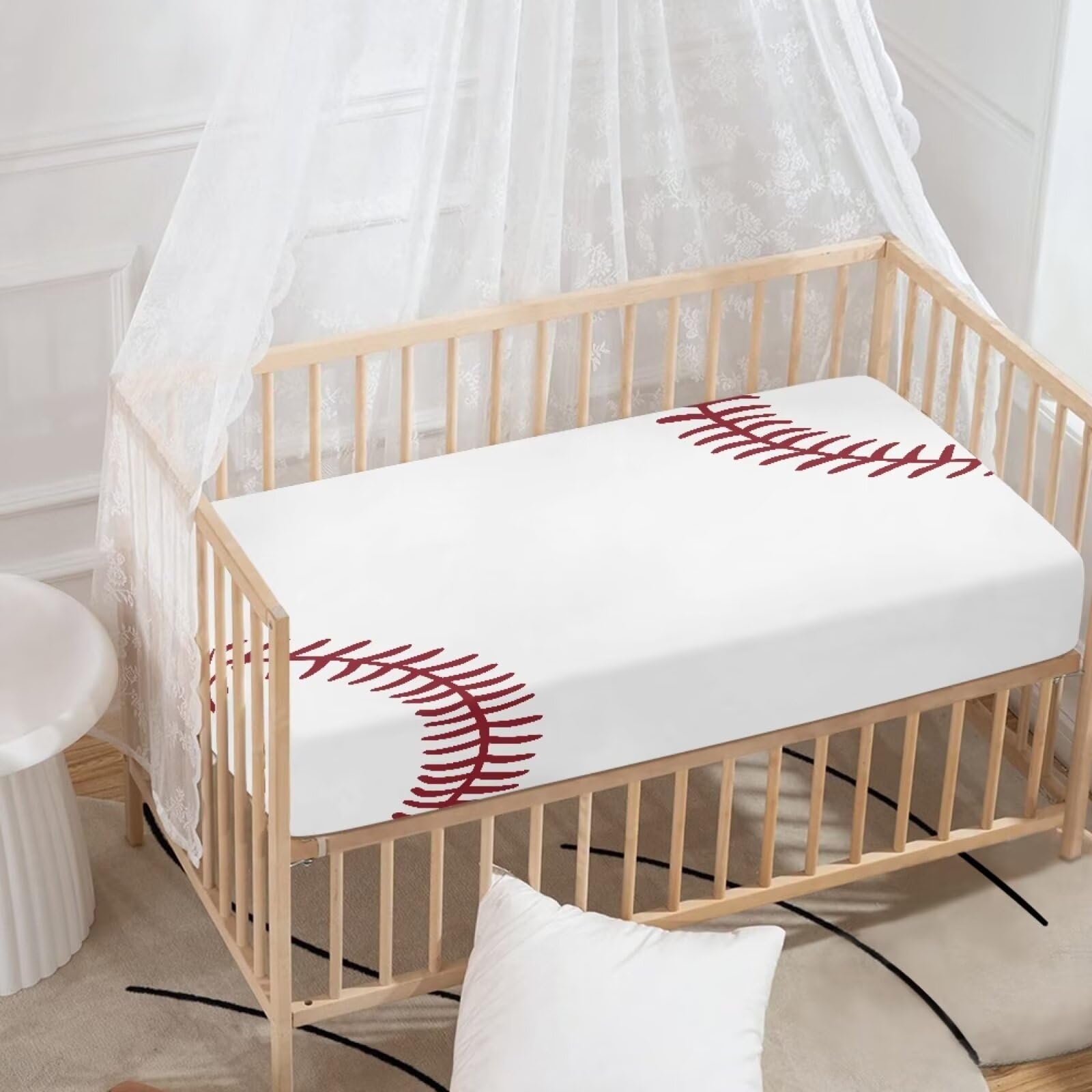 JIANADAER crib sheet cozy-material for baby-soft comfort and breathability.