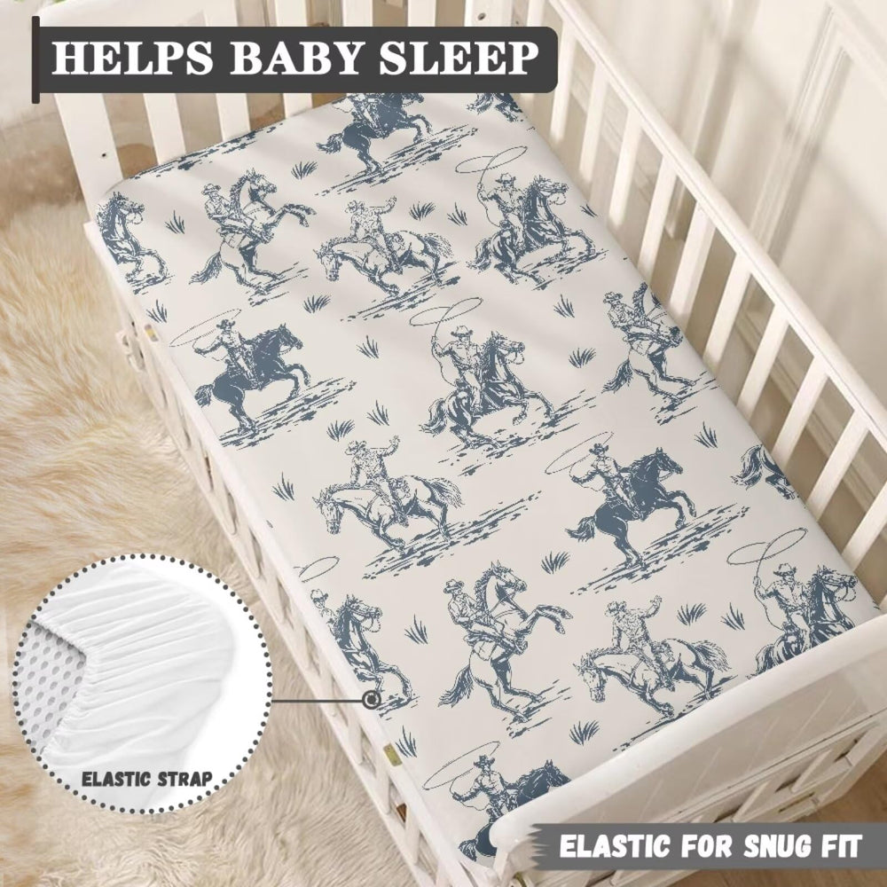 JIANADAER Desert-western nursery sheet coordinates with nursery decor