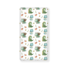 JIANADAER dragon crib sheet with universal fit and elastic corners for secure sleep