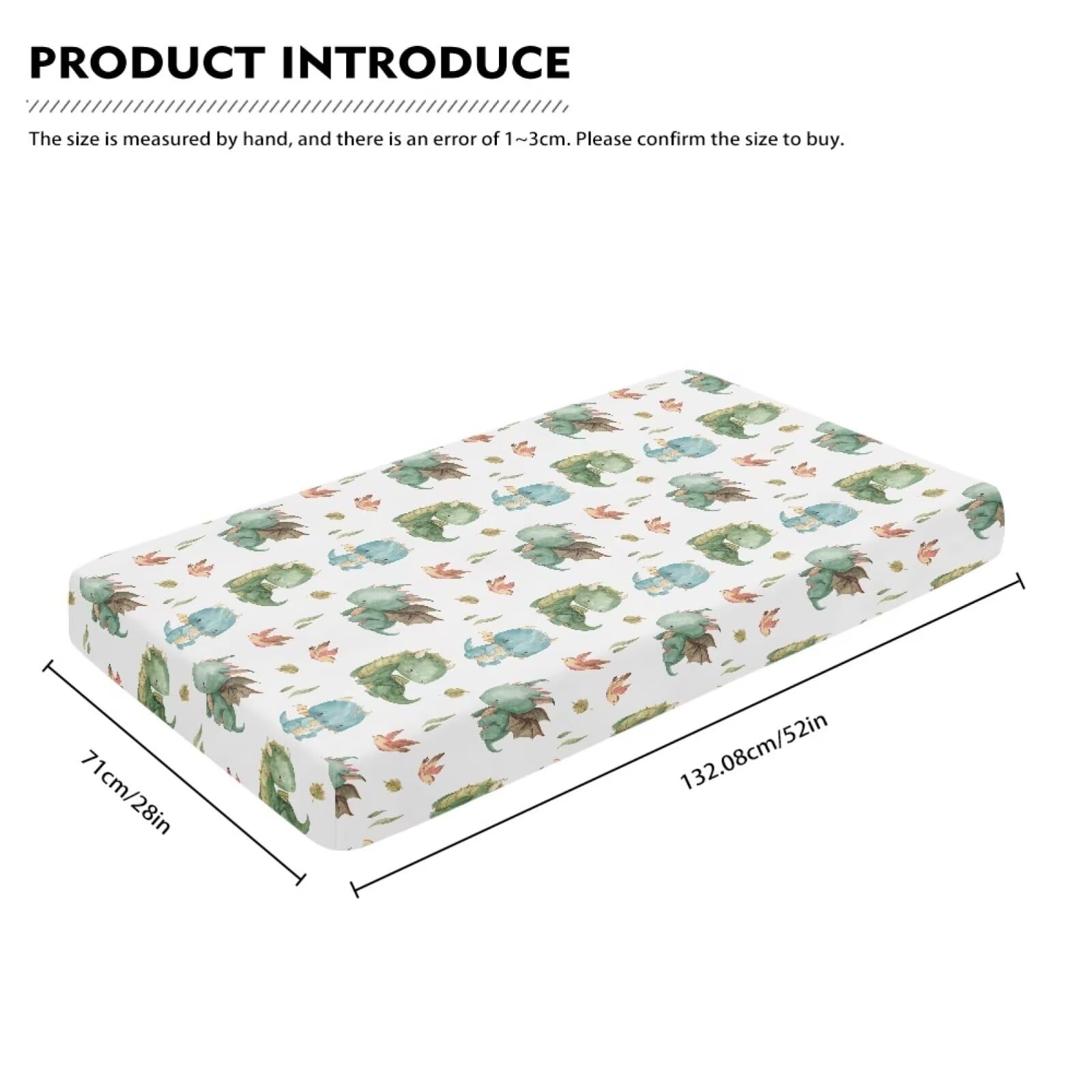 JIANADAER orange bird crib sheet adds playful nursery style and cozy softness
