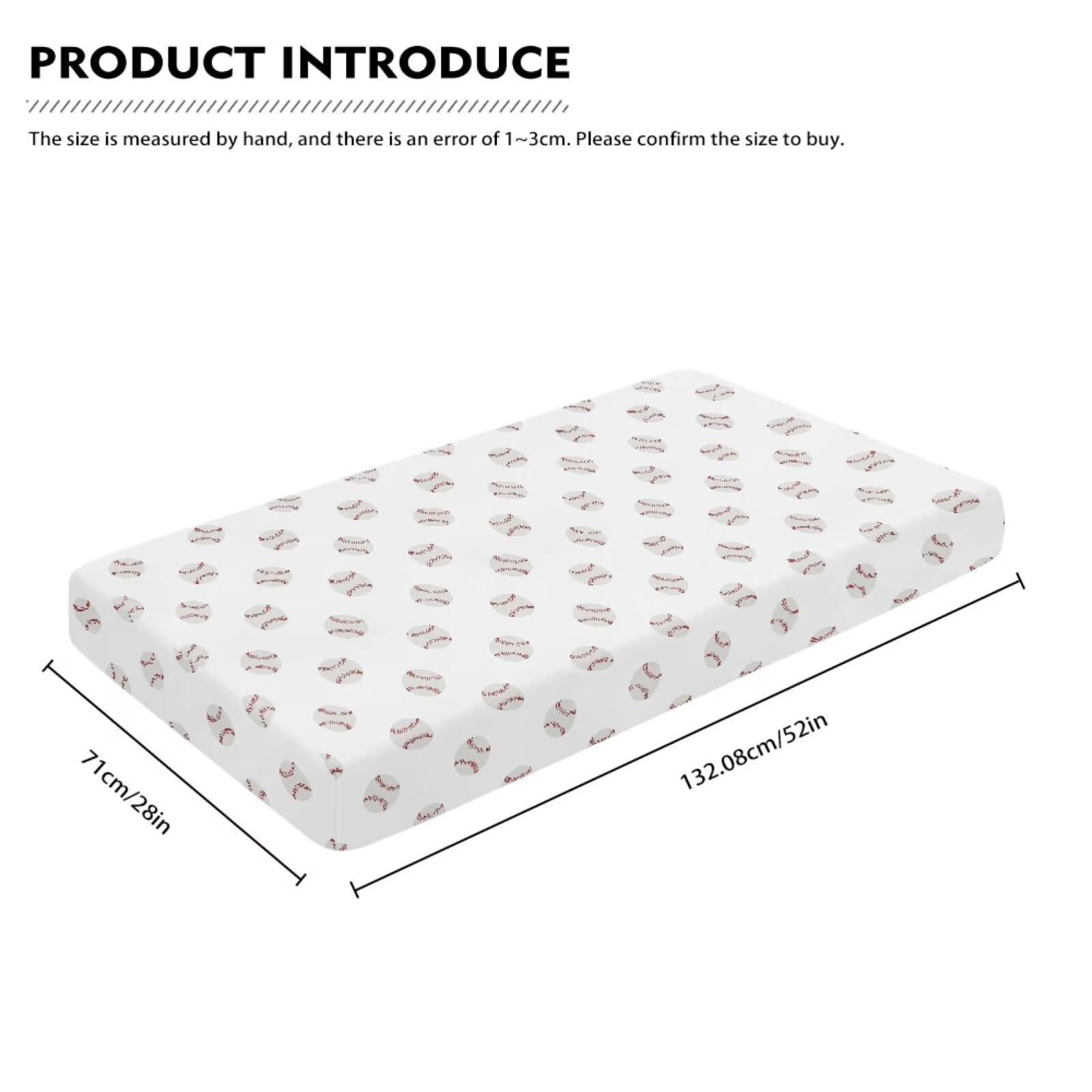 JIANADAER soft polyester crib sheet delivers softness and breathability for infants.