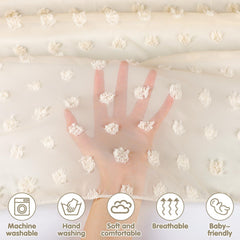 jiangcha bed canopy easy-install makes setup quick.