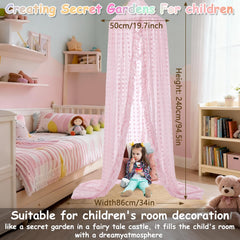 Jiangcha fairy-tale room creates magical bedtime ambiance.