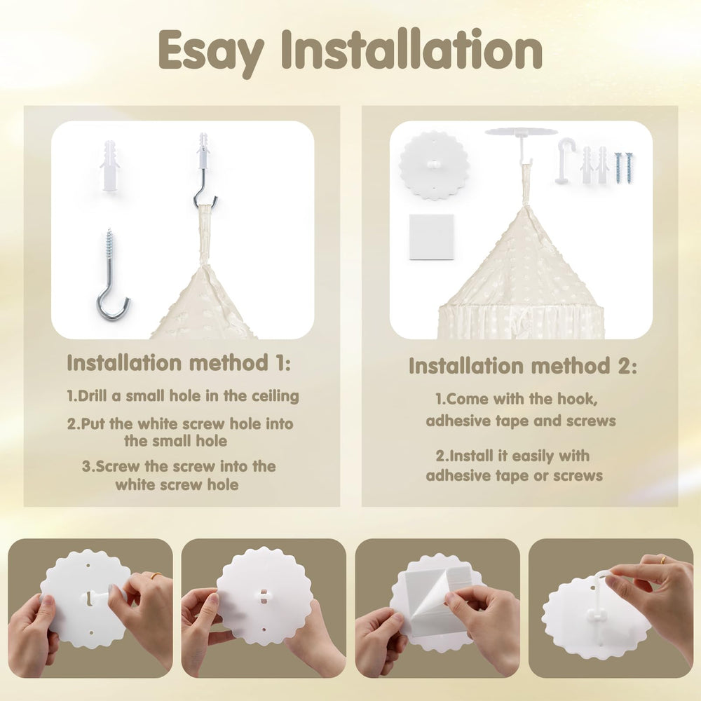 jiangcha bed canopy fits crib, bassinet, and toddler beds.