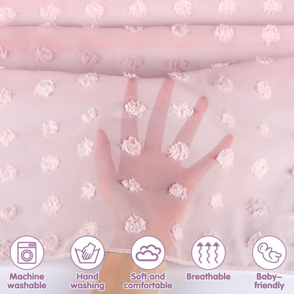Jiangcha mosquito-blocking net protects sleeping area.