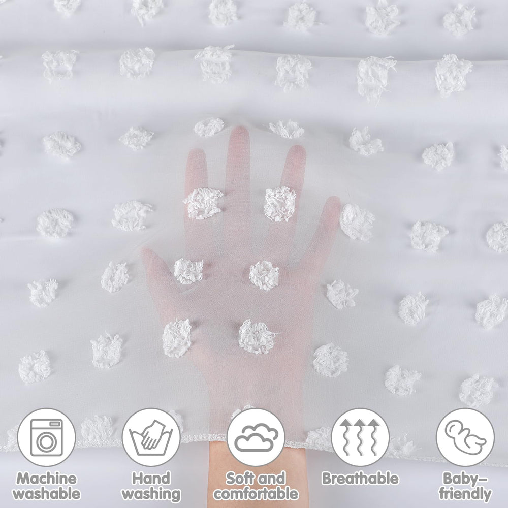 jiangcha bed canopy soft-fabric feels gentle on a child's skin