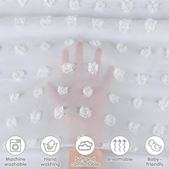 jiangcha bed canopy soft-fabric feels gentle on a child's skin