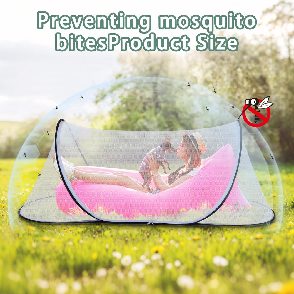 Jiangcha bed mosquito net high-density mesh provides breathable protection against pests