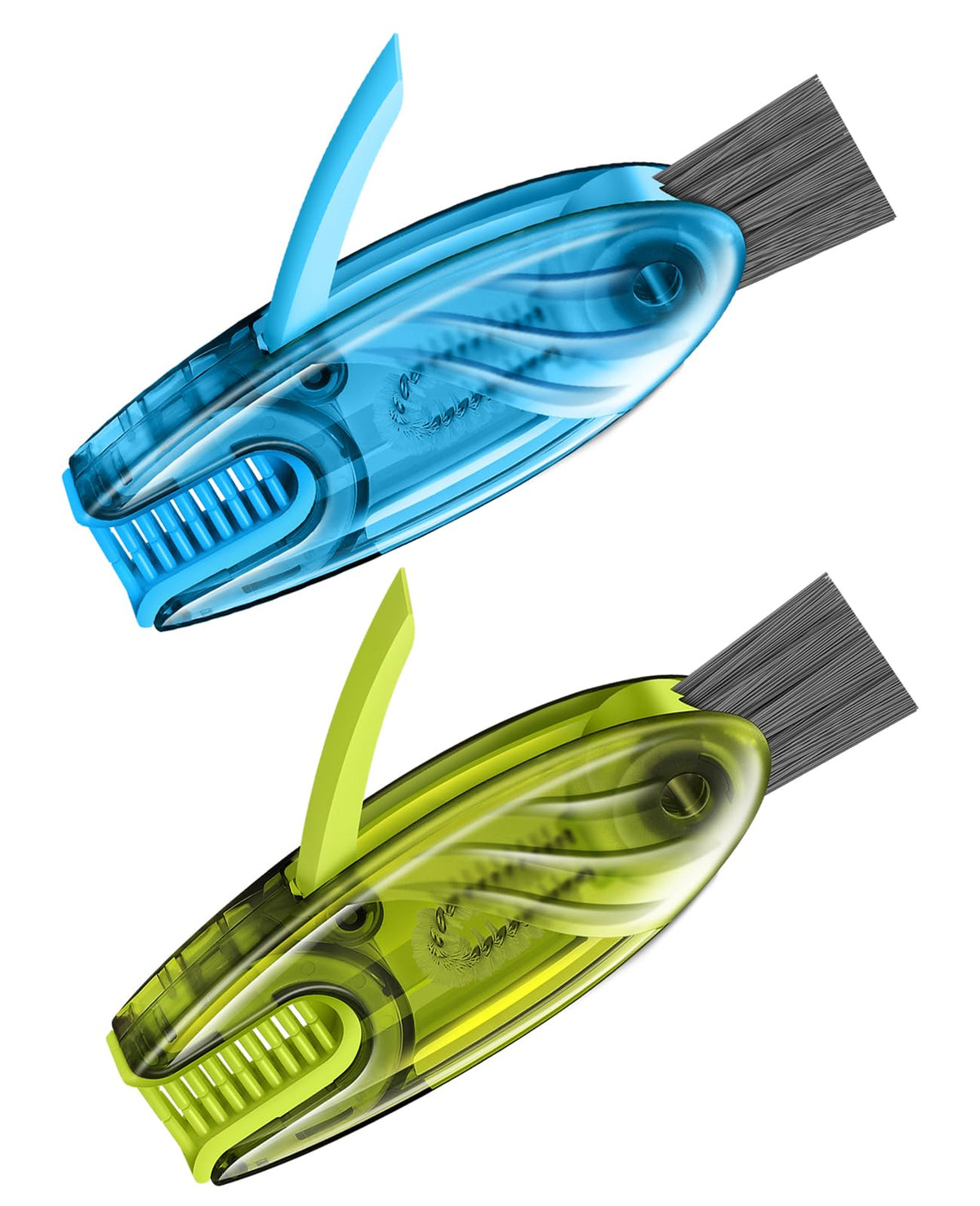 JICNUSK 4-in-1 cup lid brush rotates for hard-to-reach gaps