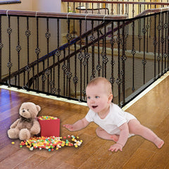 JIFTOK baby gate assembly demonstrates quick setup for stair safety