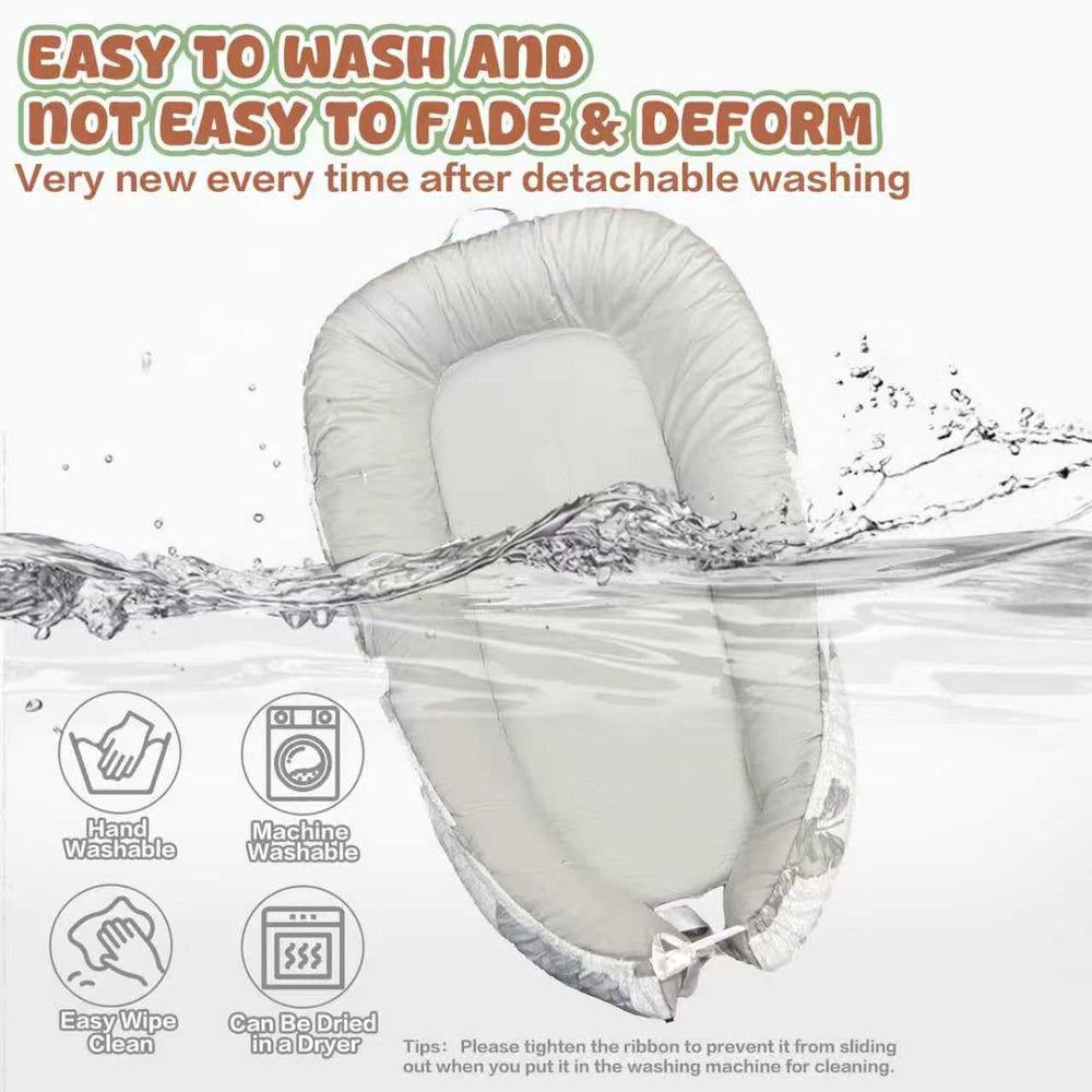 JIFTOK Leaves durable-fabric shot emphasizes machine-washable and long-lasting use