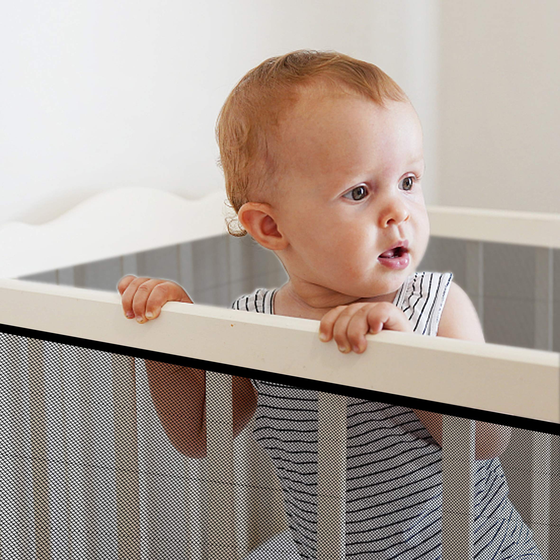 JIFTOK balcony net use-case in outdoor spaces for safety.