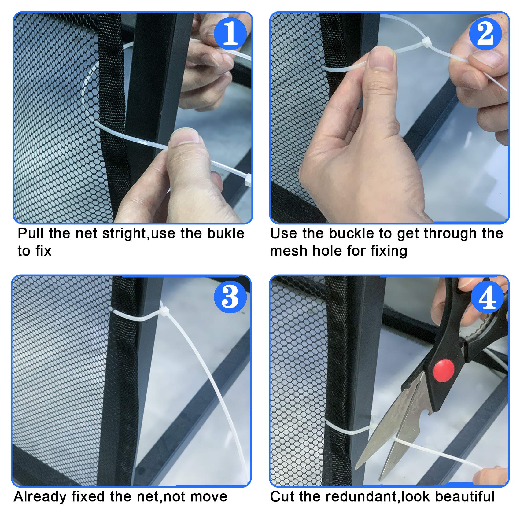 JIFTOK safety net protects kids and pets on stairs and balconies.