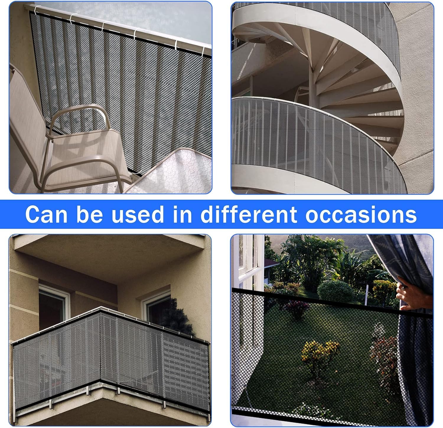 JIFTOK stairs gate weatherproof material supports year round indoor and outdoor use