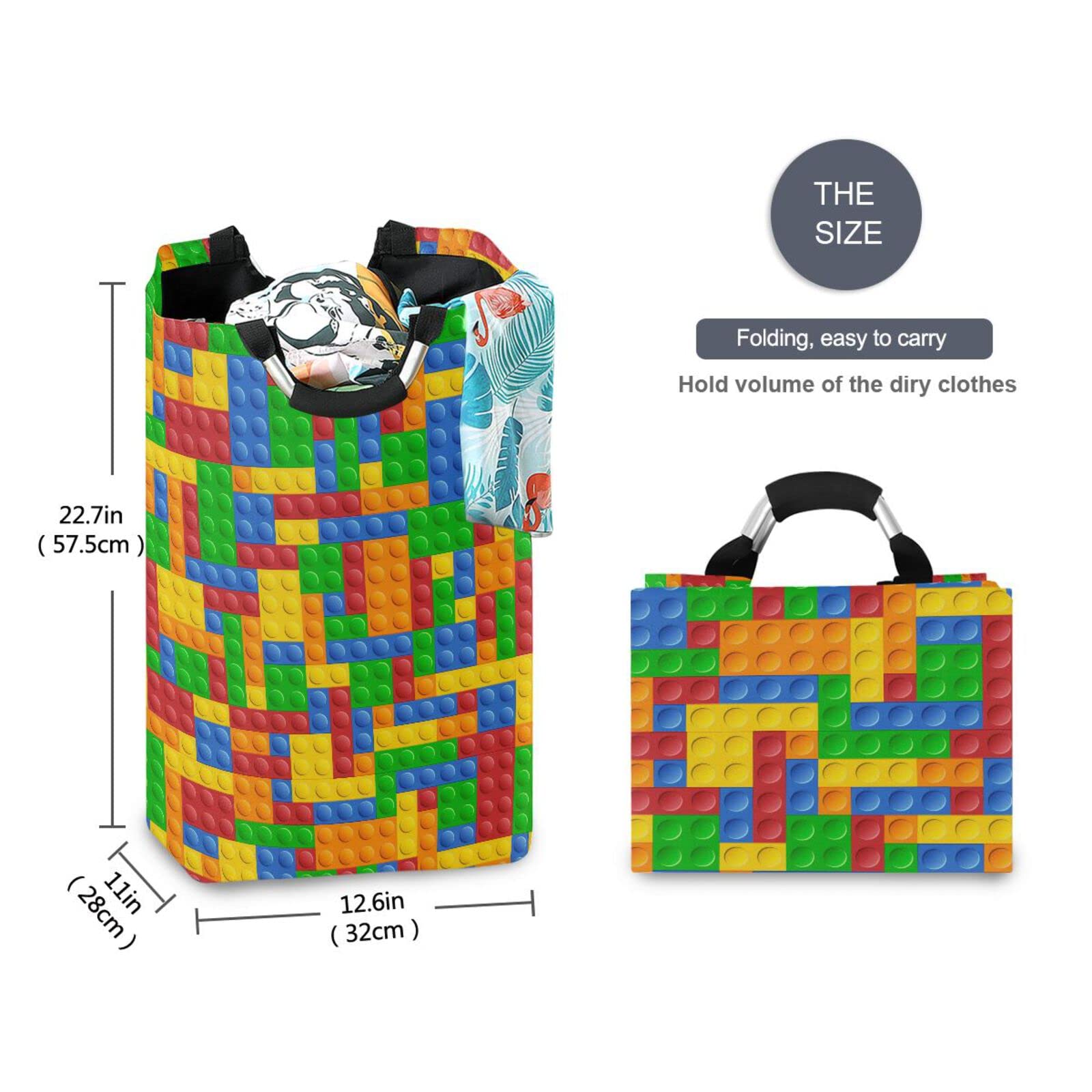 Jihqo collapsible design folds flat for space saving