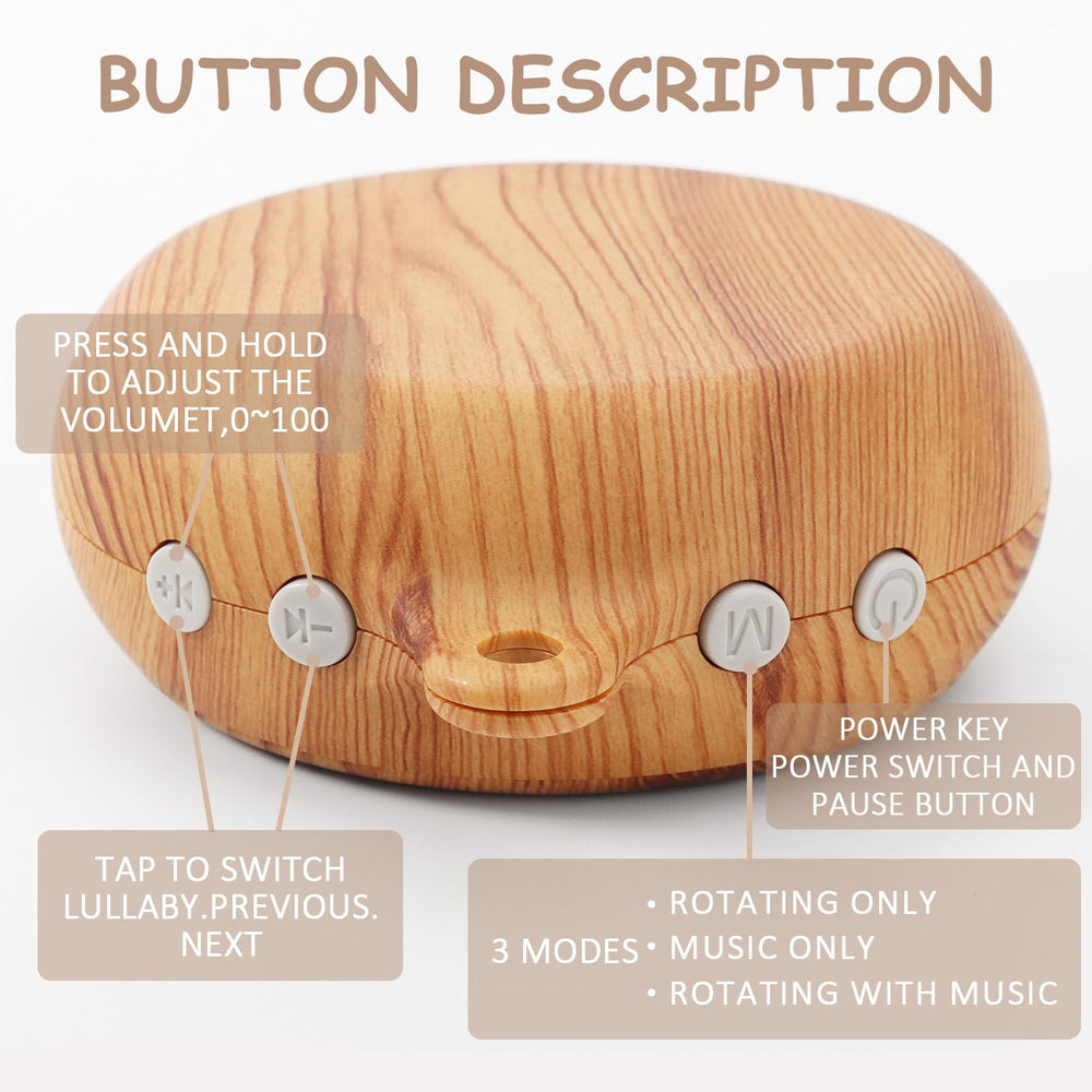 JILPAK baby mobile 9 lullabies provides comforting bedtime options.