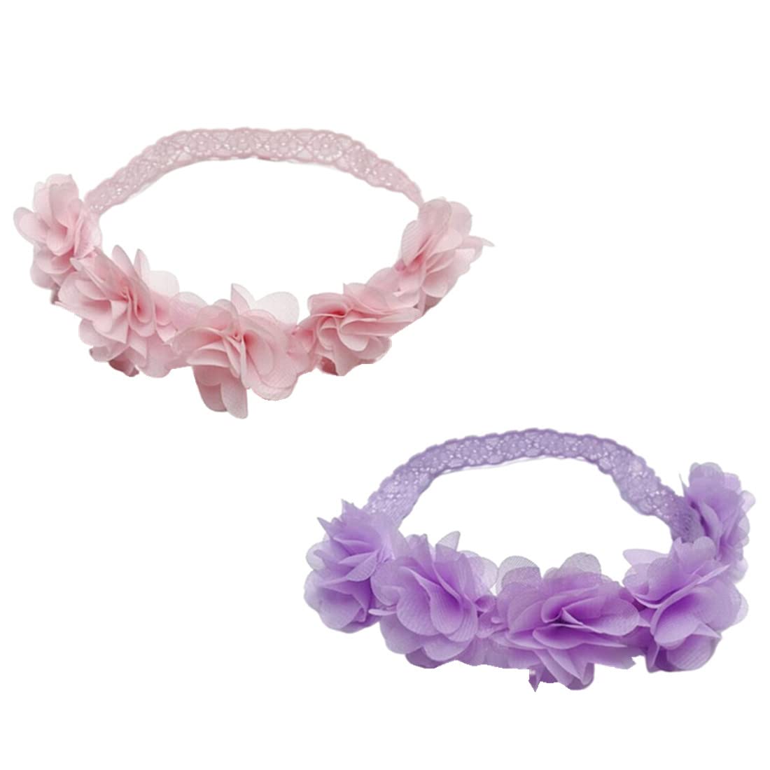 Jilukibo baby headbands with rhinestones ideal for photography sessions.