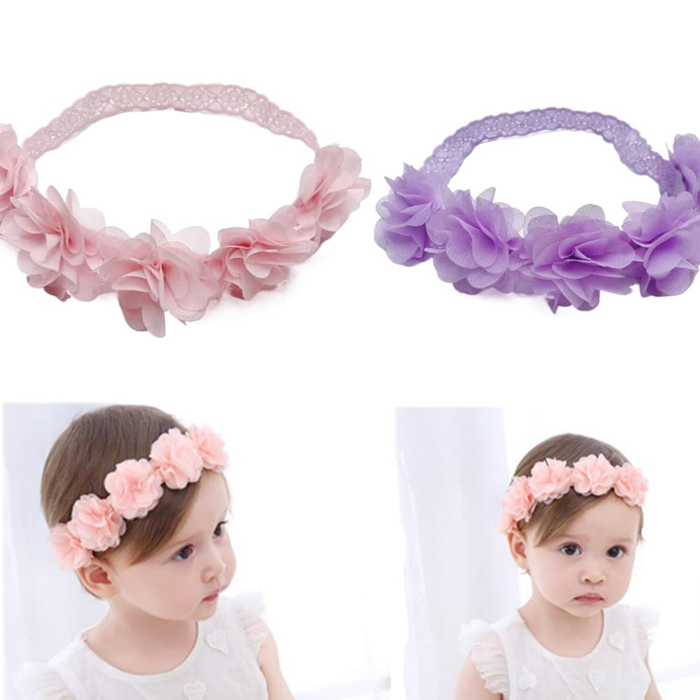 Outfits pair with princess-flair headbands for effortless dress-up.