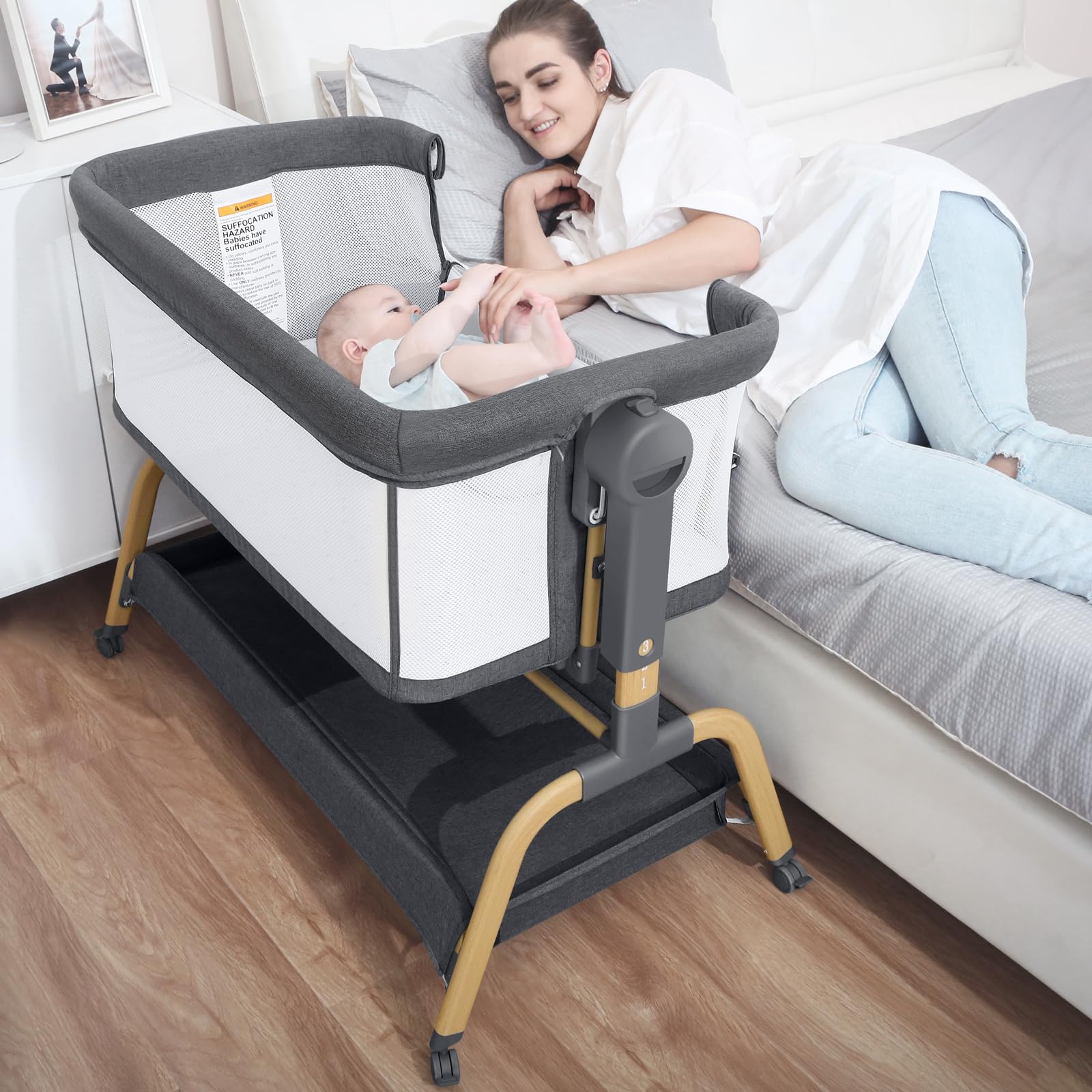 Jimglo storage basket keeps essentials within reach