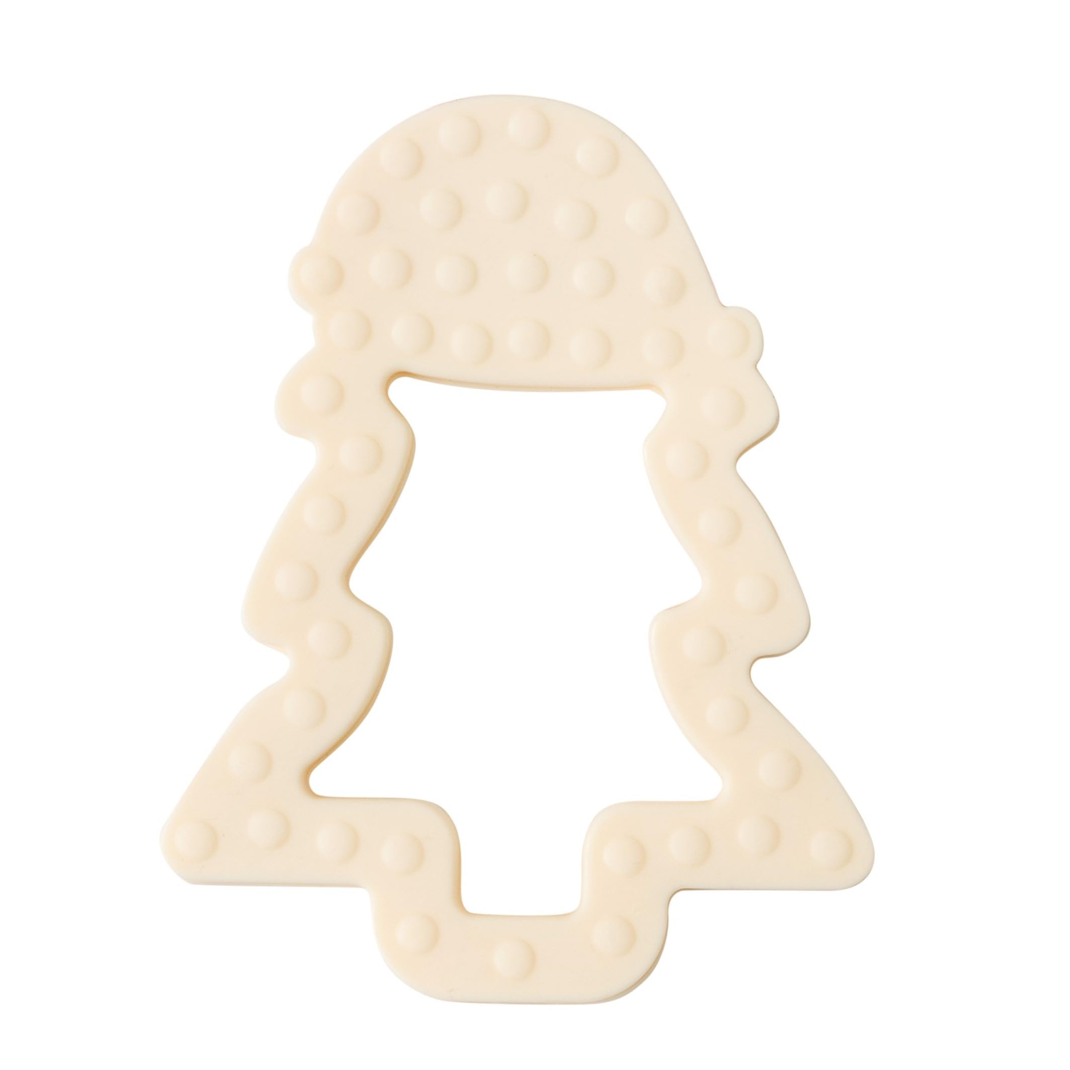 Jimibaby Christmas Teether close-up texture, soothing silicone surface.