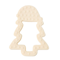 Jimibaby Christmas Teether close-up texture, soothing silicone surface.