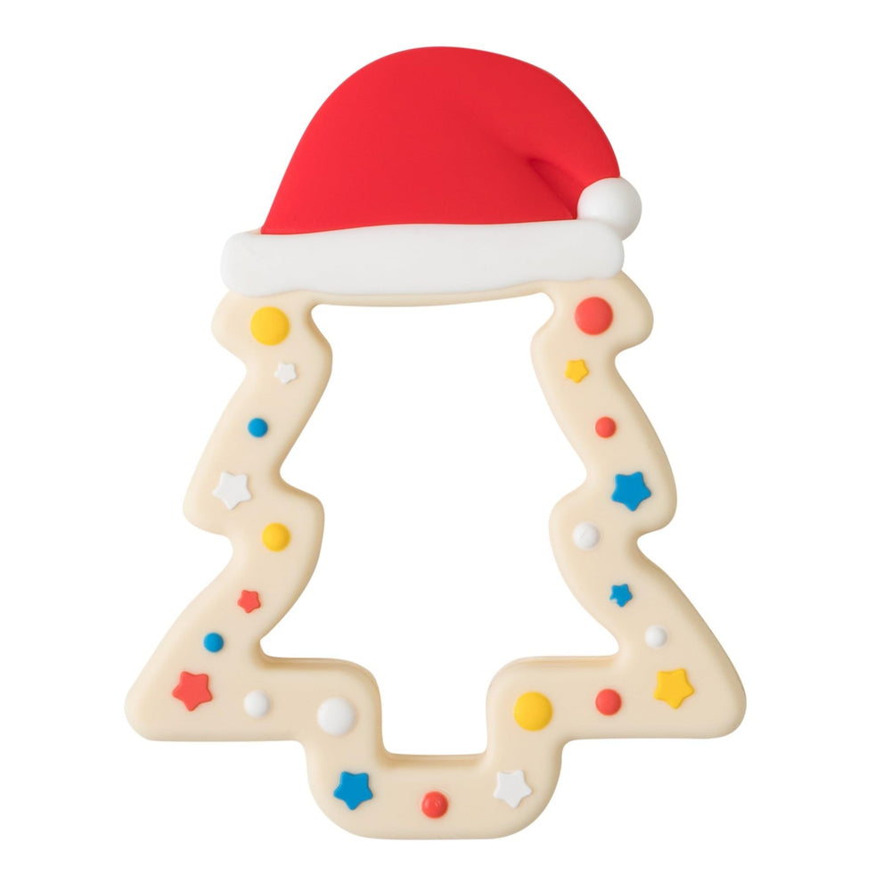 Jimibaby Christmas Teether with gift packaging, ready for gifting.