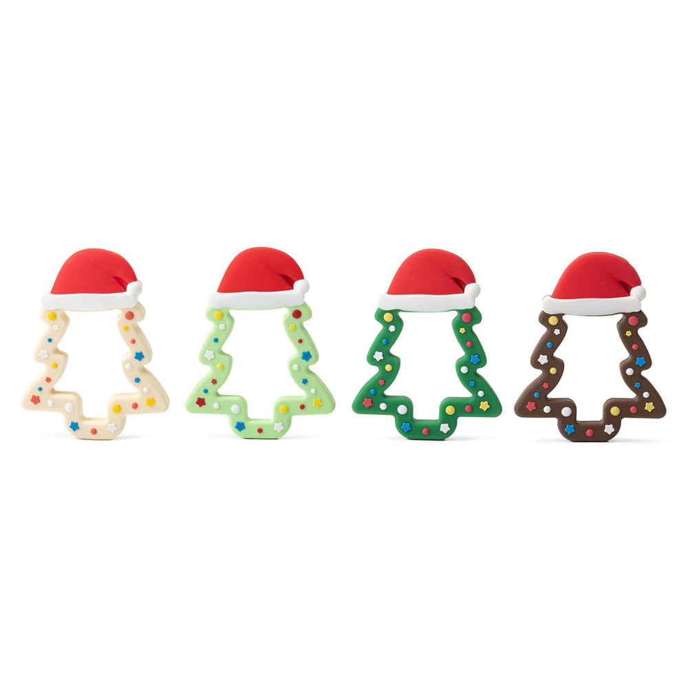 Jimibaby teether with gift packaging highlights holiday gifting appeal.